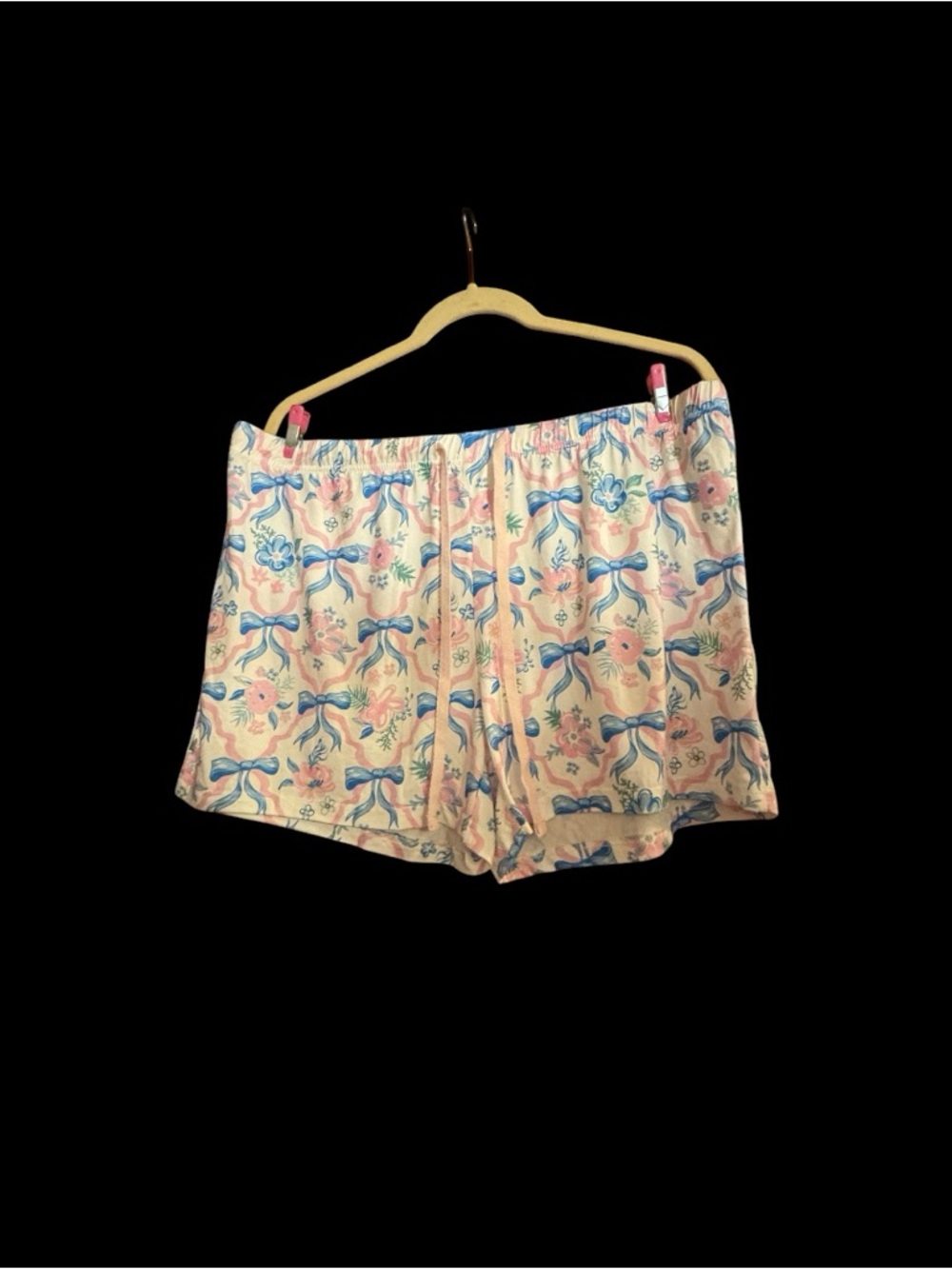 Women’s XL Simply Southern pajama bottom shorts. Cute bows. NWOT. Butter soft.